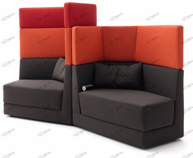 COR Кресло из ткани с высокой спинкой Scope sun-id-1456850