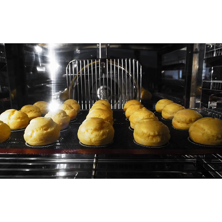 70.113.00.0065 Коврик для выпечки eclair & choux 30 х 40 см двусторонний силиконовый Silikomart  - Вид №4