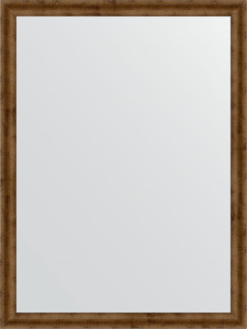 BY 0647 Зеркало в багетной раме - красная бронза 37 mm EVOFORM Definite