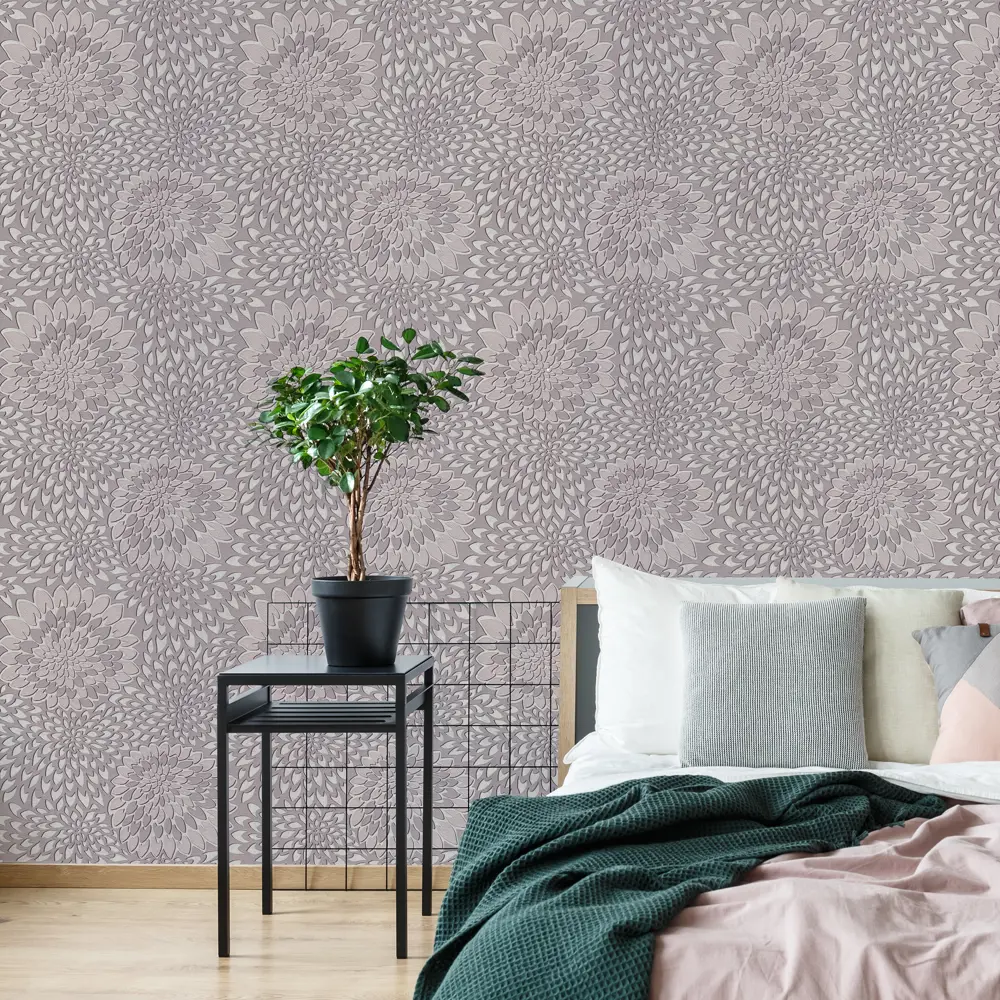 Обои флизелиновые Аспект Ру Флирт фиолетовые 1.06 м 30201-65 STLM-2158068 - Вид №2