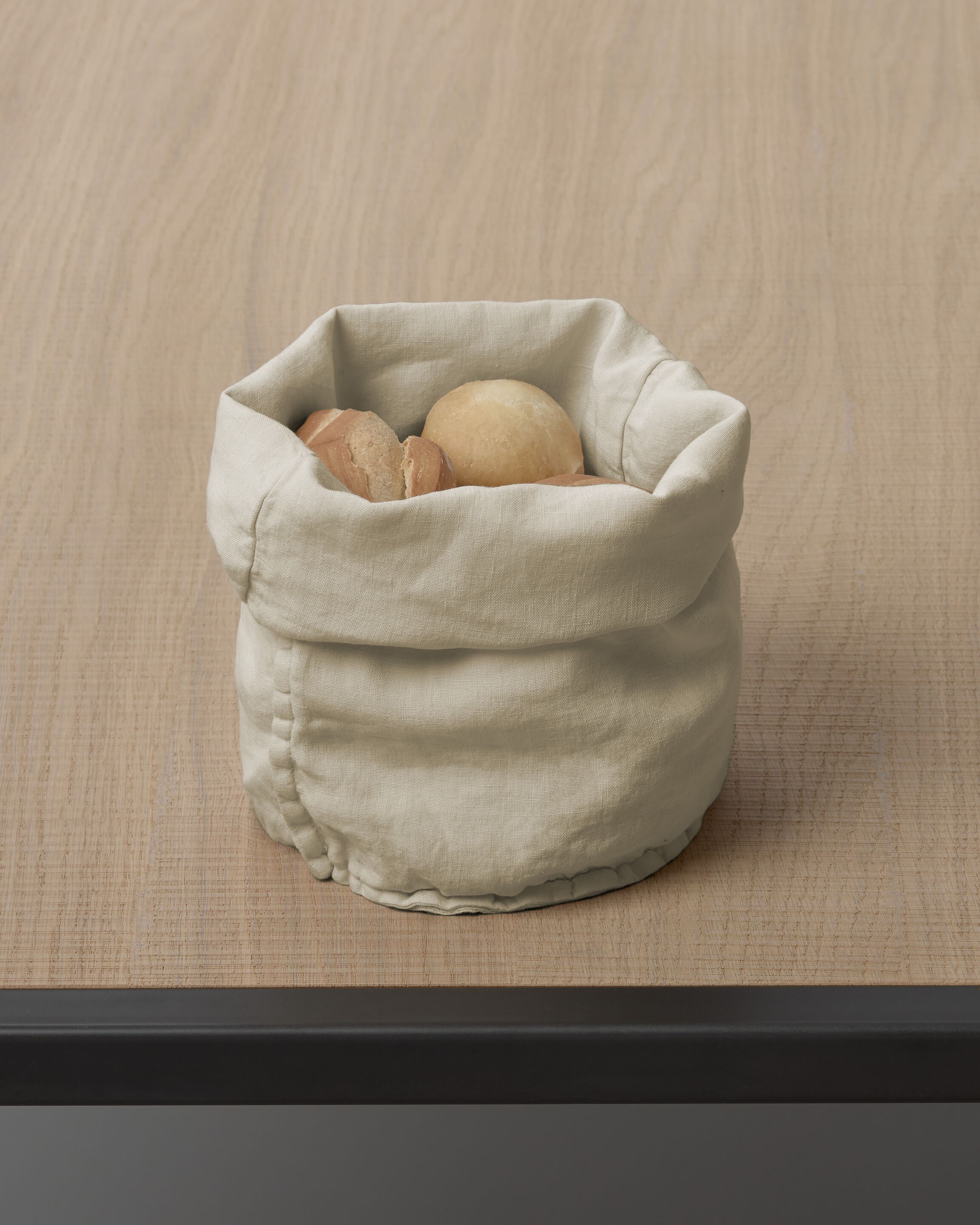 Круглый держатель для хлеба из легкого льна Society Limonta TAB ARCH-00012837 - Вид №2