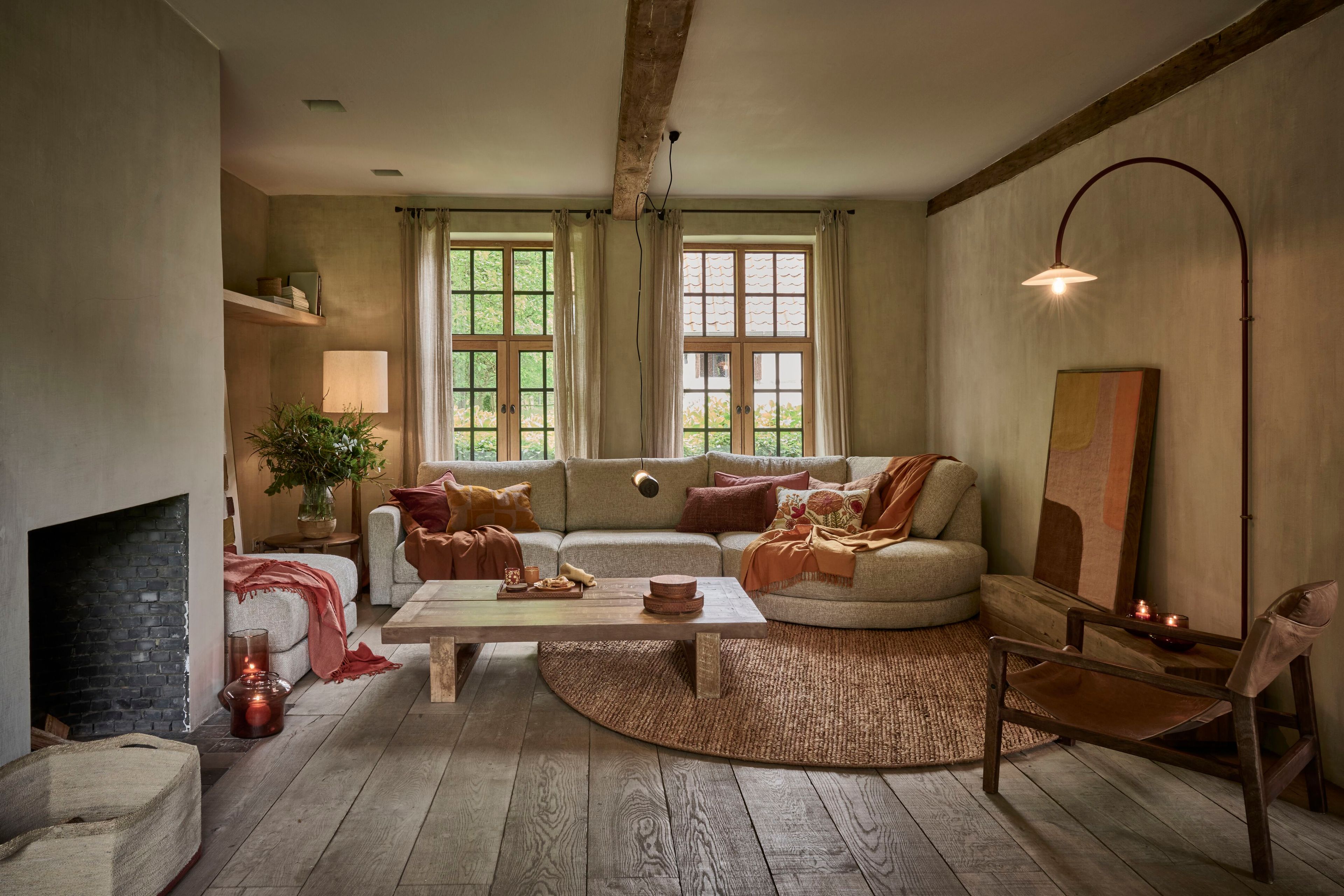 Прямоугольный журнальный столик из мелиорированного дерева POMAX Андалусия ARCH-00128099 - Вид №6