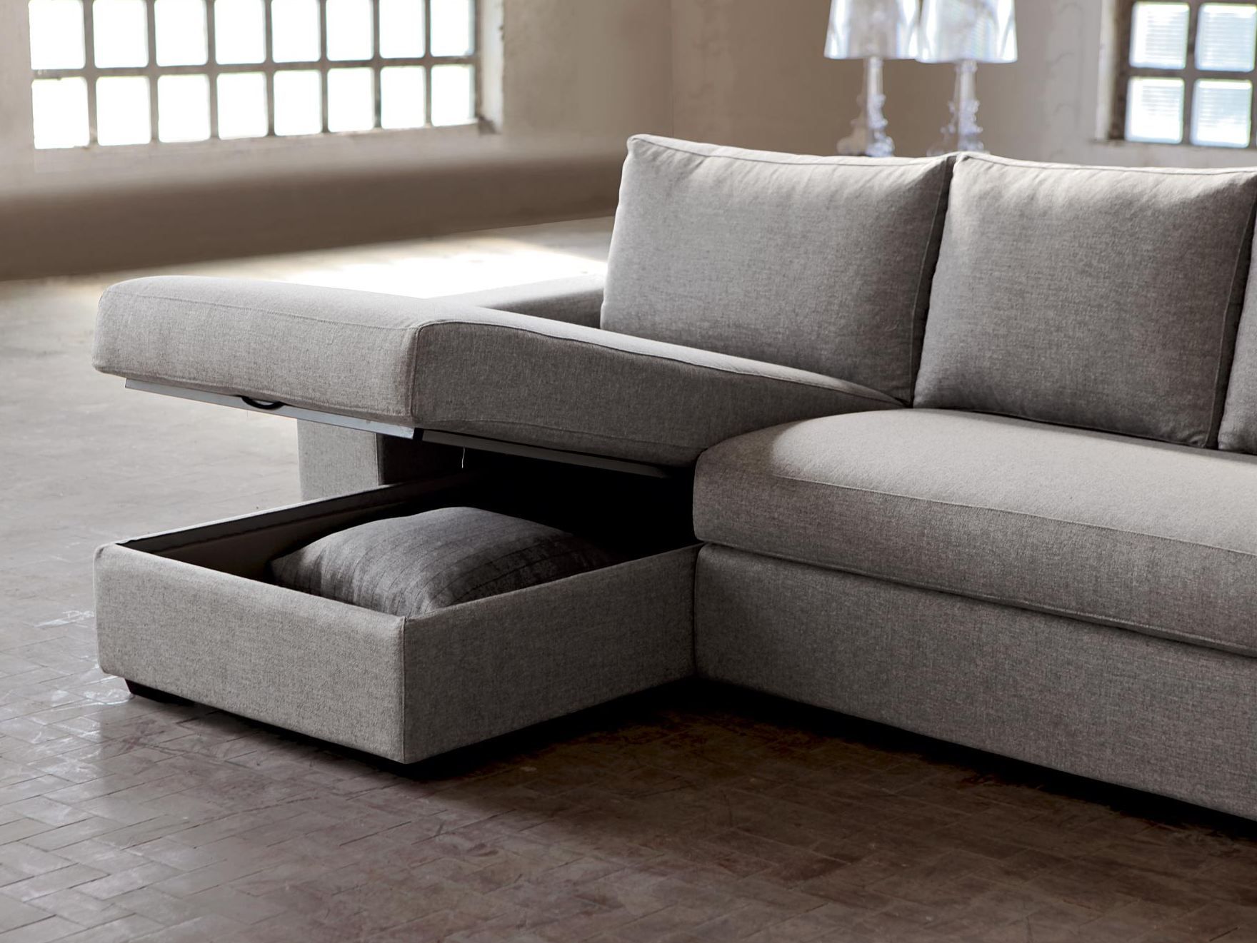 Угловой диван из ткани с полуостровом Domingo Salotti ARCH-00062483 - Вид №4