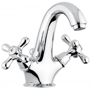 12013CO Смеситель Deco Classic с донным клапаном для раковины, цвет хром-золото