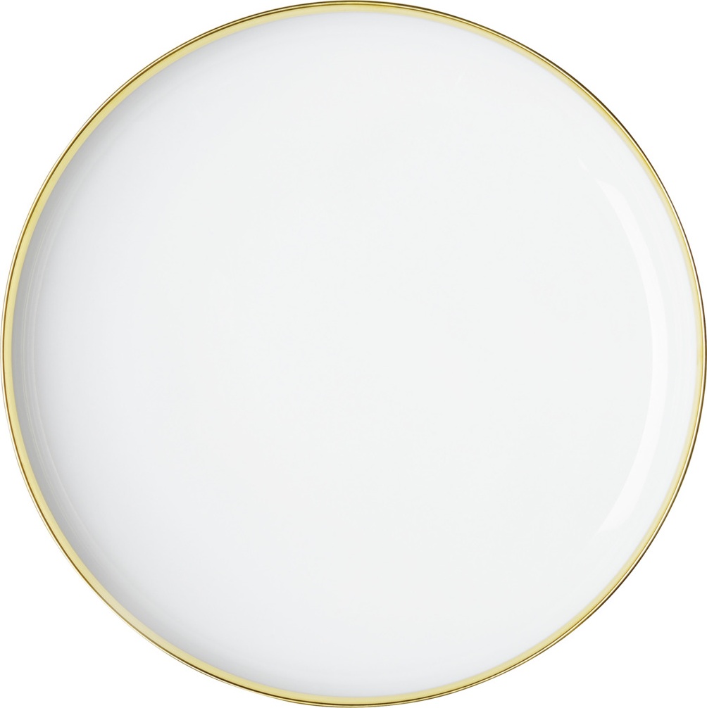 91552 Sieger by Furstenberg Тарелка для пасты Sieger by Furstenberg "Мой фарфор! Золотое сокровище" 26см Фарфор 