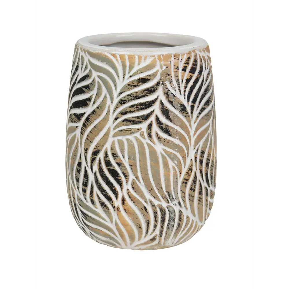 Стакан для щеток форест керамика бежевый Santreyd STLM-2036867 - Вид №1