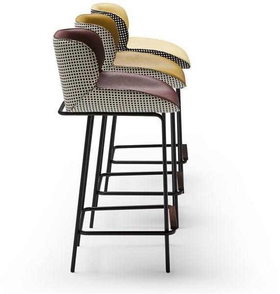 José Martínez Medina Барный стул с подставкой для ног Blacktone sun-id-1500084 - Вид №6