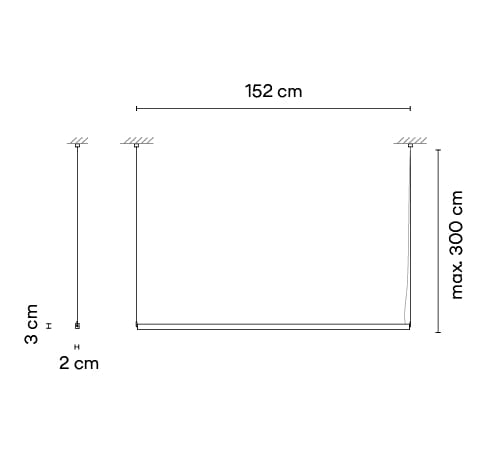Алюминиевый светодиодный подвесной светильник Vibia Sticks Solo ARCH-00085836 - Вид №4