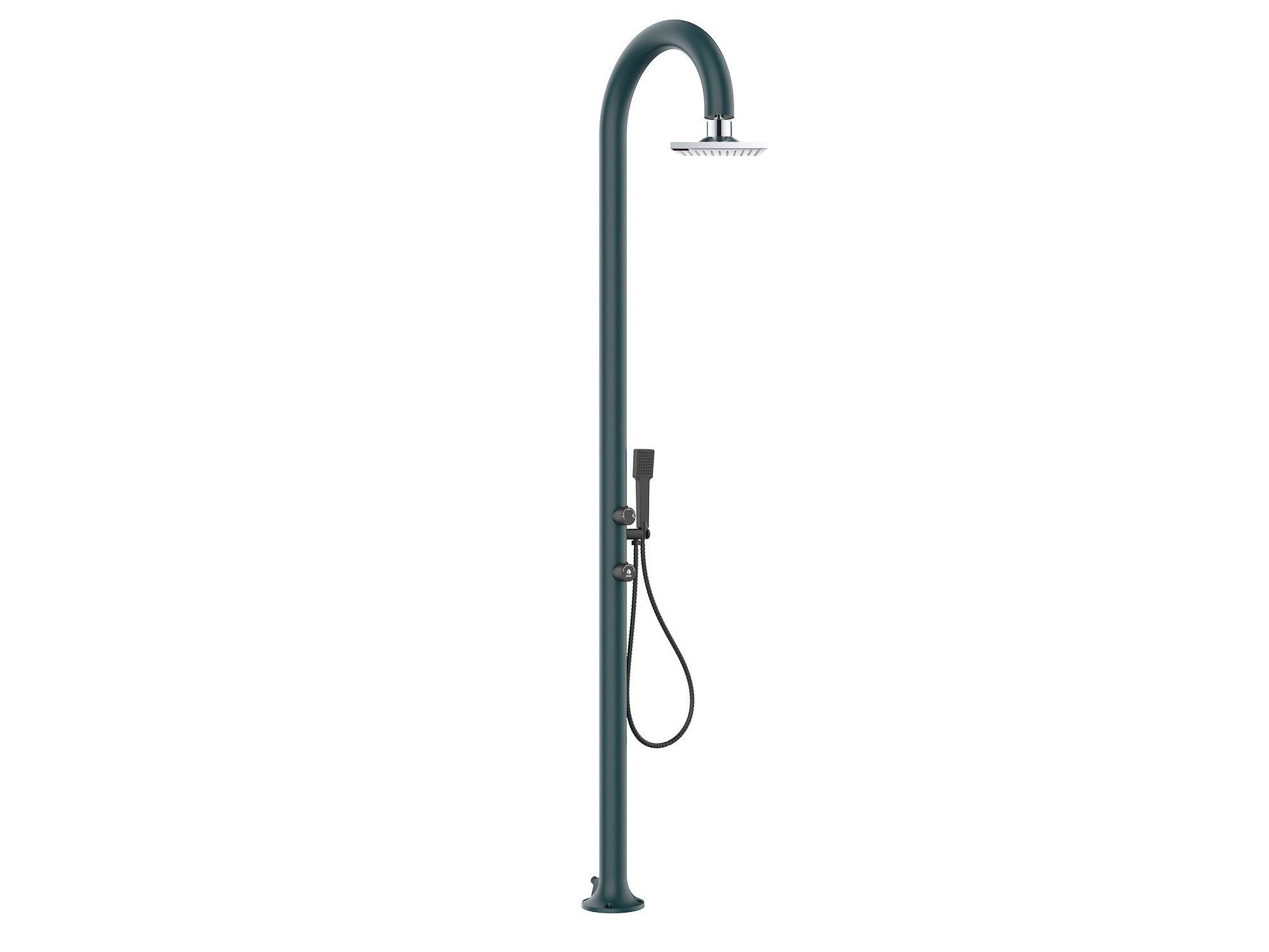 Алюминиевый душ на открытом воздухе с ручным душем SINED LUNA D ARCH-00021001