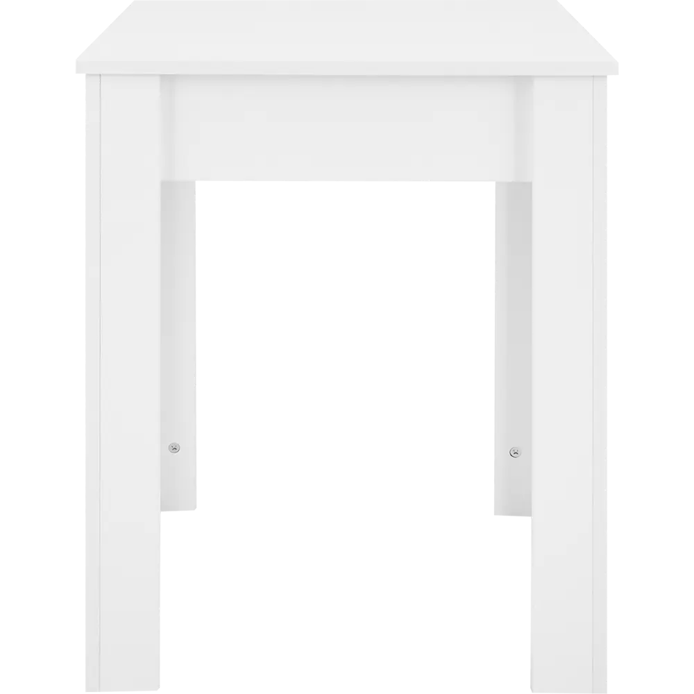Стол обеденный 58x75 см квадрат ДСП цвет белый Santreyd STLM-2137292 - Вид №1