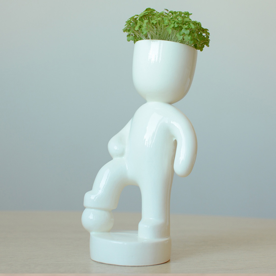 Набор для выращивания eco "Футболист" ЭКОЧЕЛОВЕКИ  254609 Белый  - Вид №2