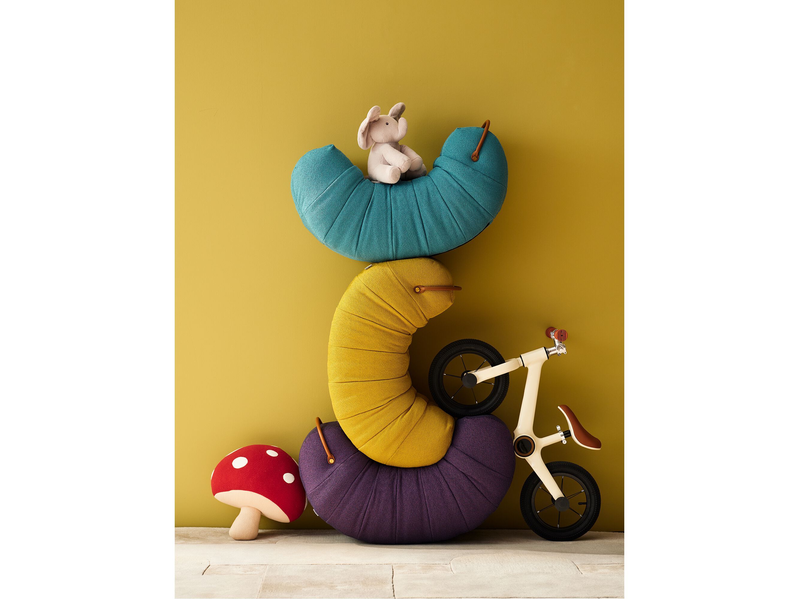 Ткань мягкий пуф HC28 maison ROLL MINI ARCH-00035573 - Вид №10