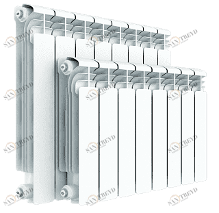 Радиатор RIFAR Alum 350 х 6 секций RAL35006