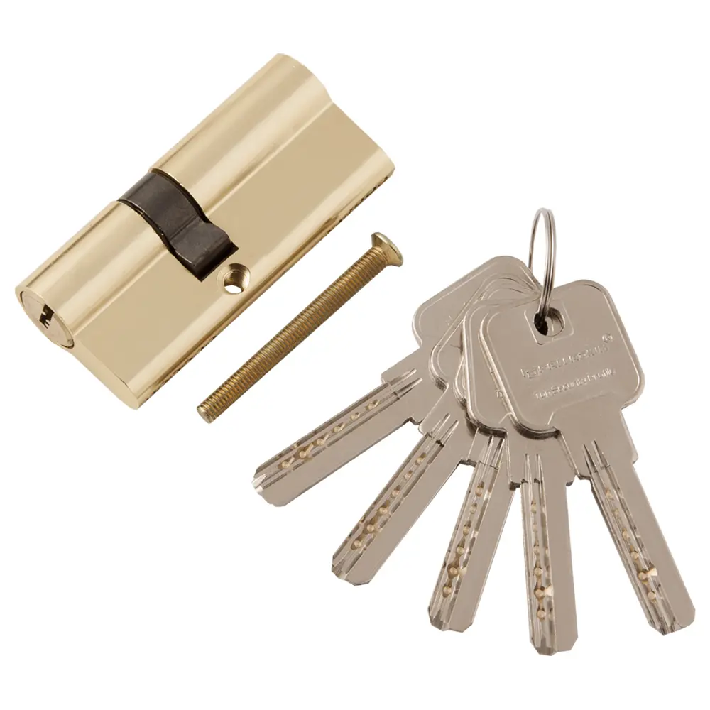 Цилиндр Standers ключ/ключ 30х40 золото, TT-CAB807 STLM-2136784 - Вид №1