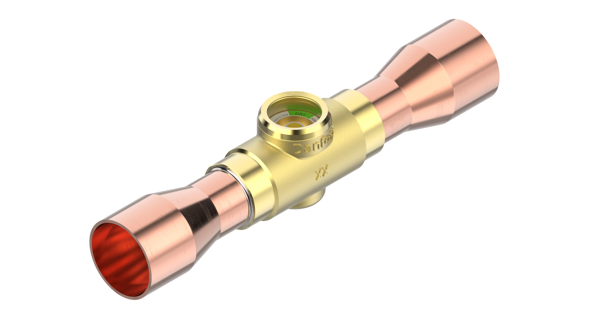 Danfoss SGN — Смотровые стекла с индикатором влажности SGN 22 Смотровое стекло 014-0186  - Вид №7