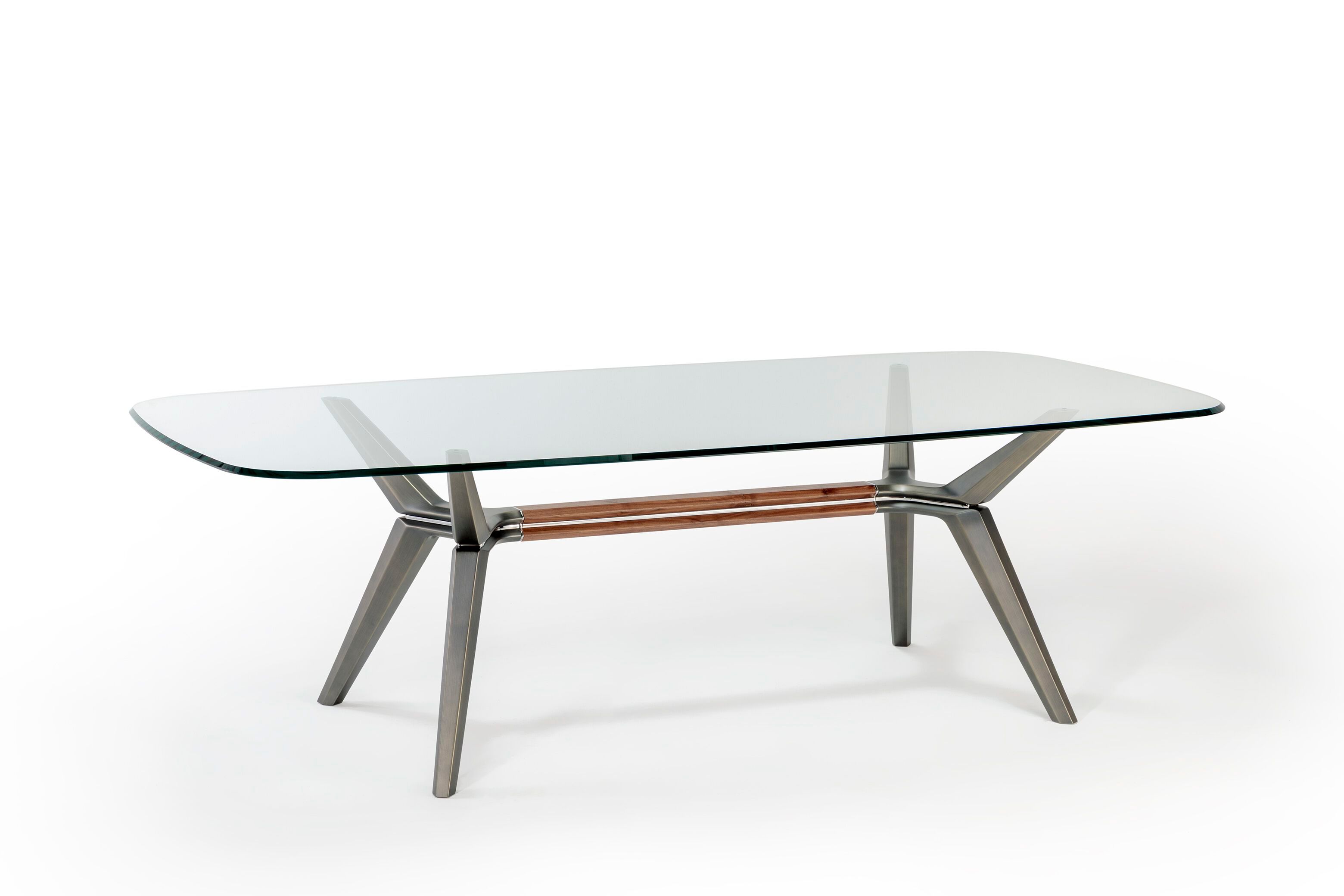 Прямоугольный стеклянный стол REFLEX Горизонт ARCH-00146158 - Вид №3