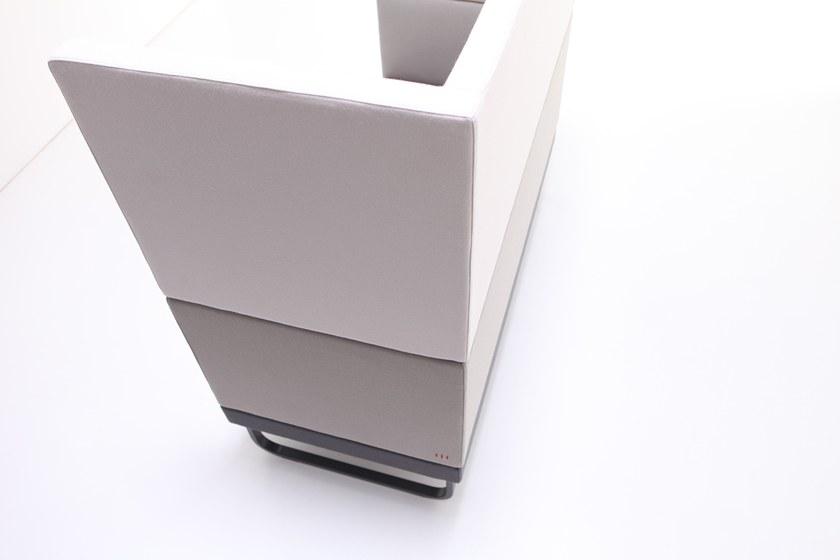 Ferrante 2-х местный тканевый диван с высокой спинкой Silence sun-id-1443747 - Вид №3