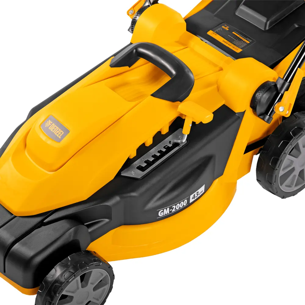 Газонокосилка электрическая Denzel GM-2000 2000 Вт 43 см 83837862 STLM-2167247  - Вид №2