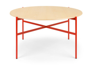 Круглый деревянный стол