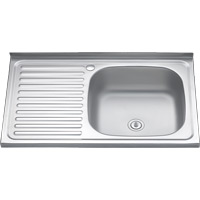 Мойка 8050 R MELANA 0.4/160 накладная прямоугольная (076 ta R*20) 076 ta R (*20)