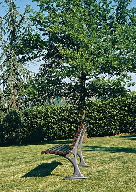 Neri Деревянная скамейка со спинкой Gilia 2147  - Вид №4