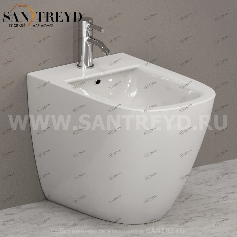 LA009BI Биде напольное STOCKHOLM Ceramica Globo