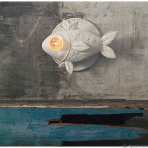 Karman AP132 1B INT настенный светильник рыба