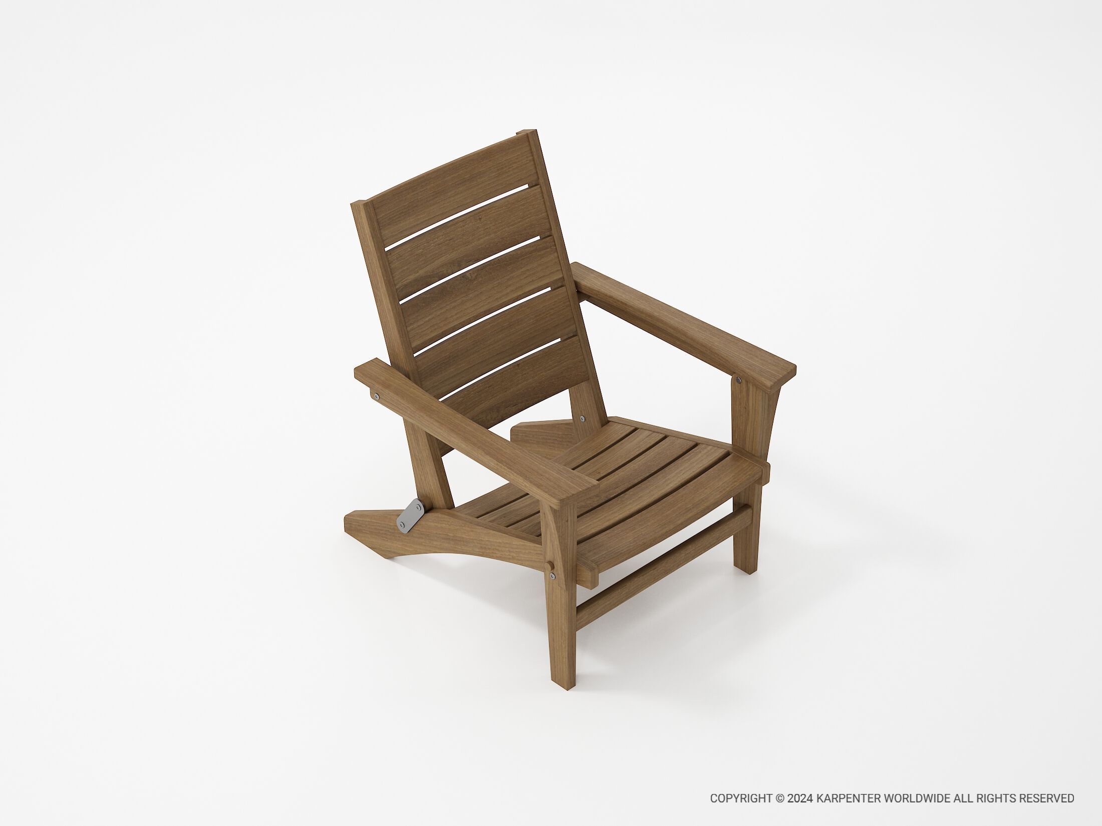 Стул из тикового дерева KARPENTER Idle Moose ARCH-00102909 - Вид №4