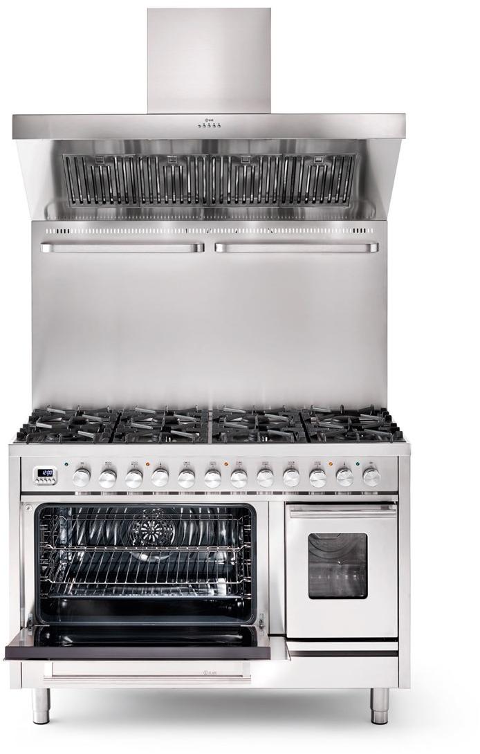 Ilve Отдельностоящая стальная кухня Professional plus P12w Santreyd  - Вид №8