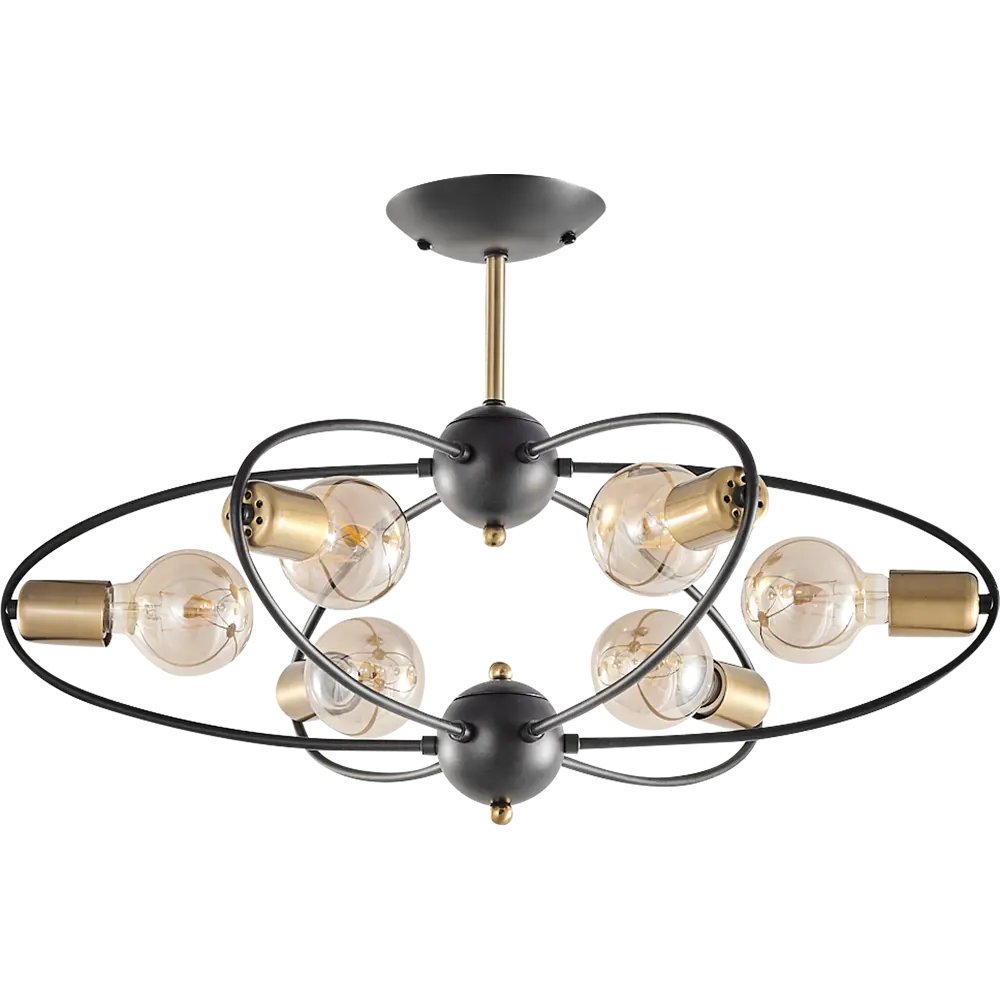 Люстра СЕМЬ ОГНЕЙ Алона - элегантное освещение для просторных интерьеров 85243323 STLM-0060375 - Вид №2