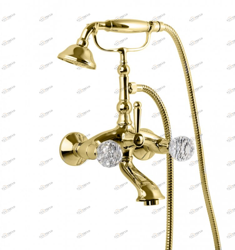 Смеситель для ванны с ручным душем Cezares ATLANTIS-VD-03/24-Sw/M