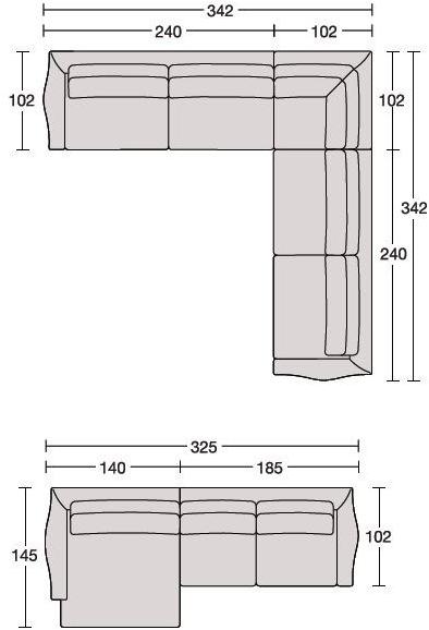 CTS SALOTTI Модульный тканевый диван Open sun-id-1461656 - Вид №8