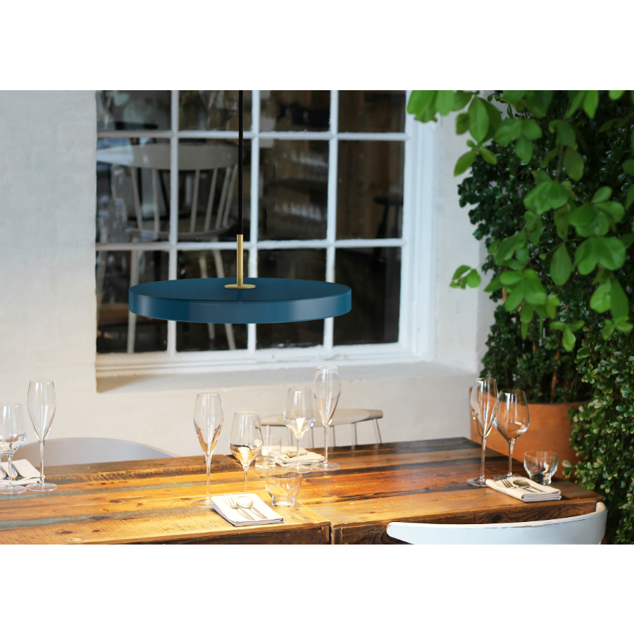 2173 Светильник asteria petrol (Д-43, В-14,3 см) UMAGE  - Вид №1