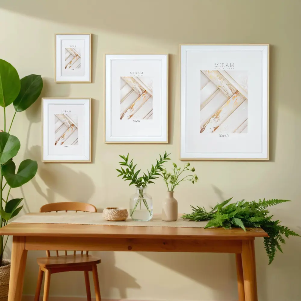 Рамка для фото Мирам 15×21 см белая пластиковая без паспарту 89422784 STLM-1575764 - Вид №2