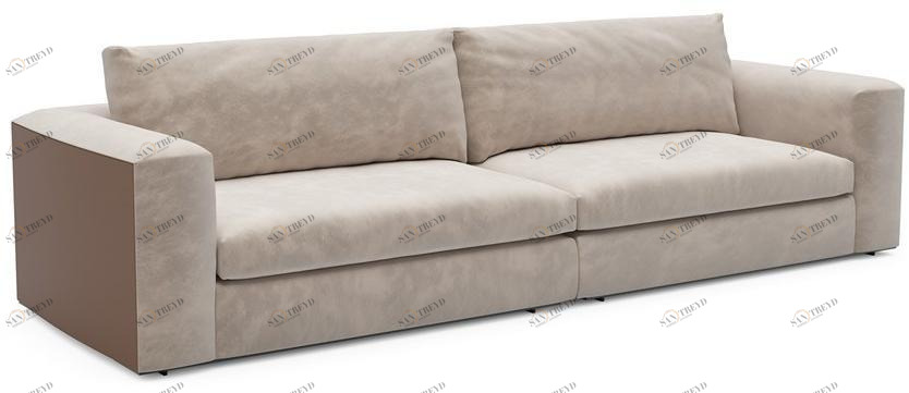 Sicis 3-х местный тканевый диван Cosily sun-id-1484286