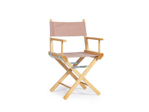 Складной стул для сада из переработанной ткани