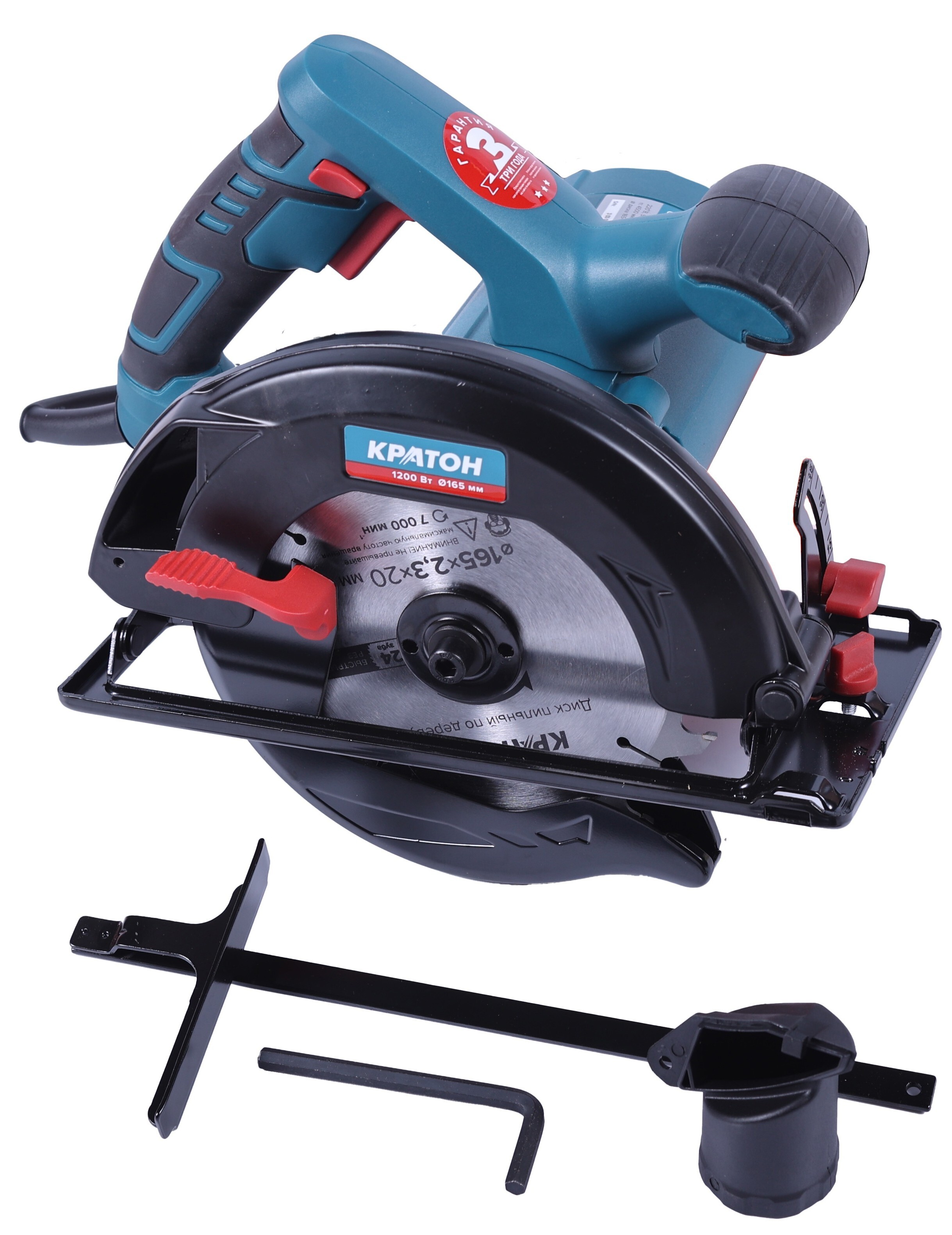 Пила дисковая Кратон CS-1200/165 9145655 STDN-0084338 - Вид №3