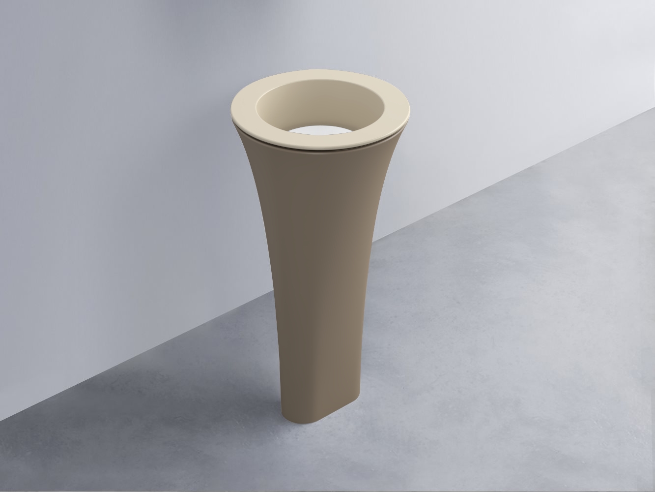 AMLA45-LN+AMPILT-BL+AMCOLT-AN Раковина Amedeo Tondo отдельностоящая cielo Enjoy + Amedeo Ceramica Cielo