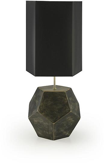 MARIONI Керамическая настольная лампа Penta 02207bl - Вид №1