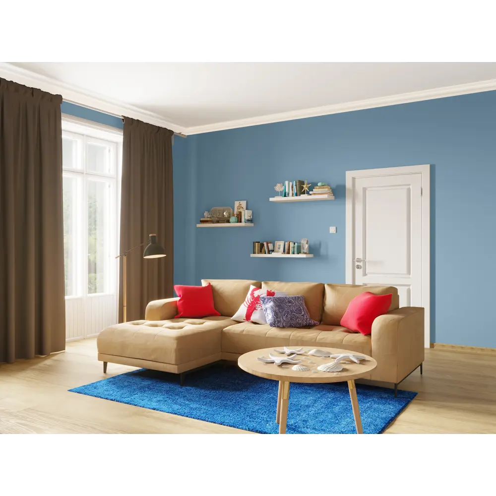 Краска для стен и потолков Trend Farbe цвет Городское небо 1 л Dufa STLM-2042713 - Вид №4