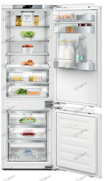 Grundig Комбинированный встраиваемый холодильник без заморозки  7278649518 