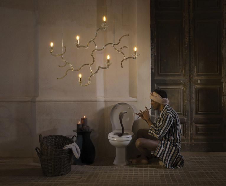 Karman Подвесной светильник из железа и стекла Ghebo sun-id-1448732 - Вид №2