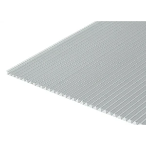 Поликарбонат сотовый 8 мм 2.1x3 м Киви прозрачный