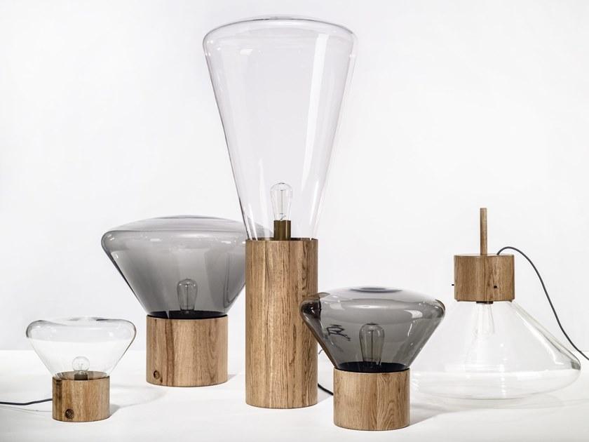 BROKIS Настольная светодиодная лампа из дерева и стекла Muffins sun-id-1463499 - Вид №10