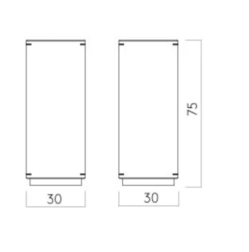 Дубовый пьедестал Kristina Dam Studio Japanese ARCH-00032202 - Вид №6