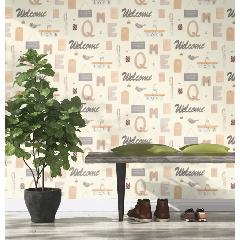 Обои флизелиновые Rasch Selection Vinyl Vlies бежевые 0.53 м 937701 Selection Vinyl/Vlies STLM-2134923 - Вид №2