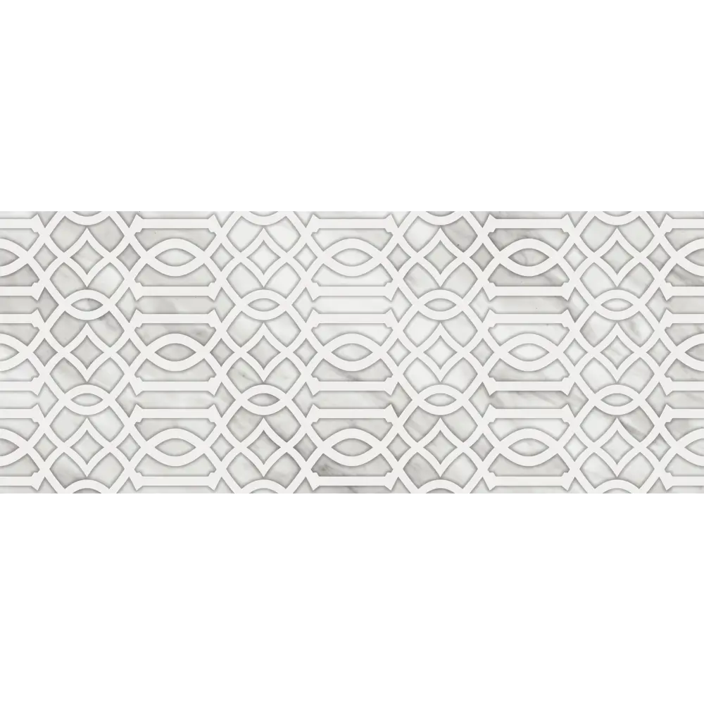 Декор настенный Kerama Marazzi Кремона AZ/A049/7234 20x50 см матовый цвет белый STLM-2087269