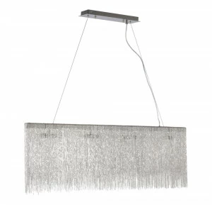 Подвесной светильник Crystal Lux Corona SP8 L1000 Chrome CRYSTAL LUX ДИЗАЙНЕРСКИЕ, CORONA 102833 Хром