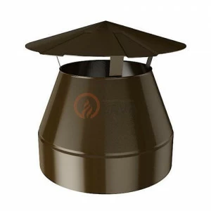 Оголовок-зонт LAVA 200/300 мм. коричневый (8017)