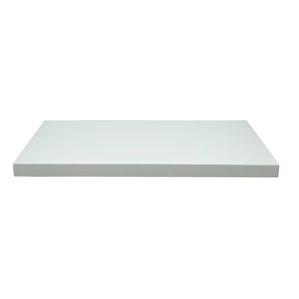Столешница в ванную Scandi SC-120B 47x120x4 см литьевой мрамор цвет белый Santreyd STLM-2112937 - Вид №3